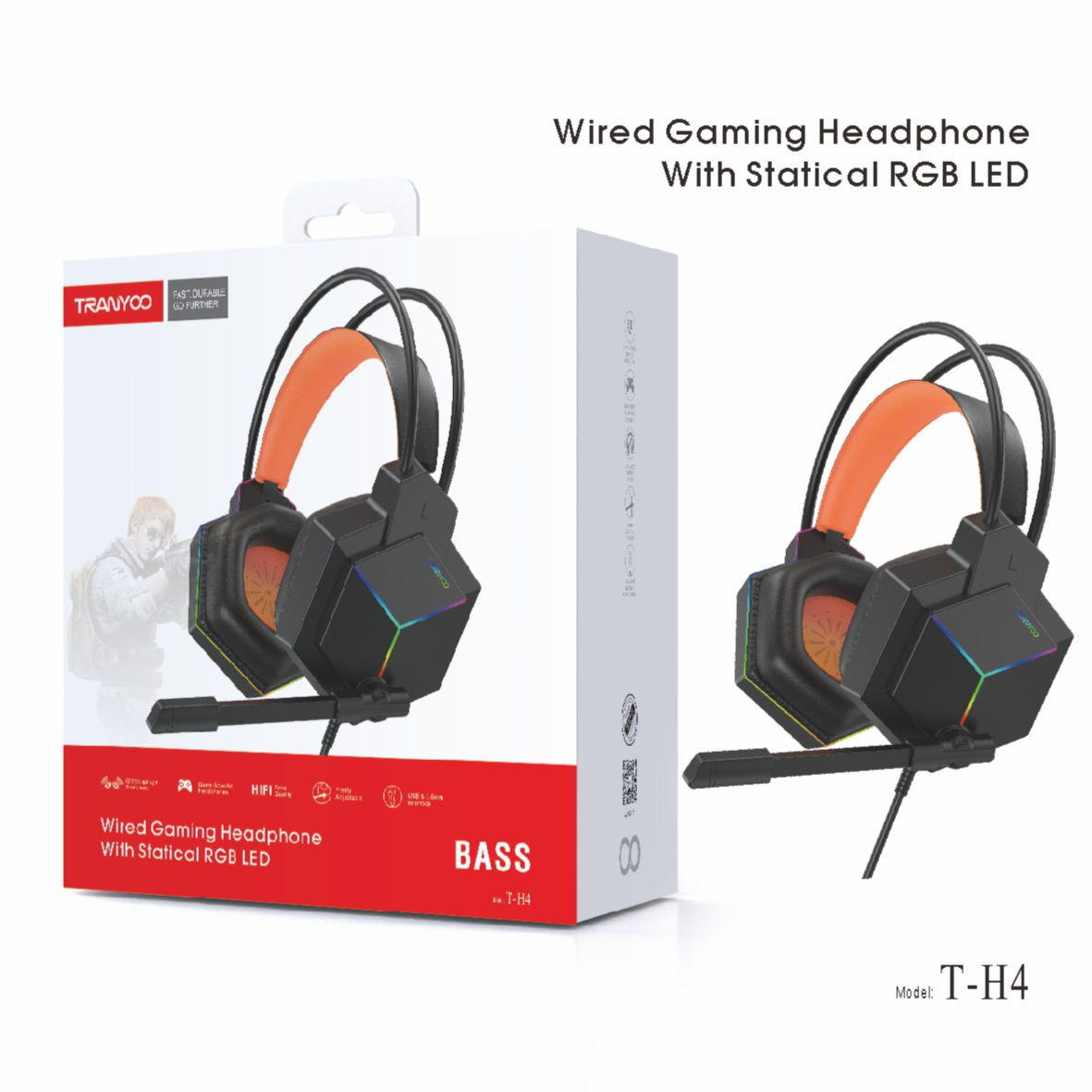 TRANYOO HEADPHONE T-H4