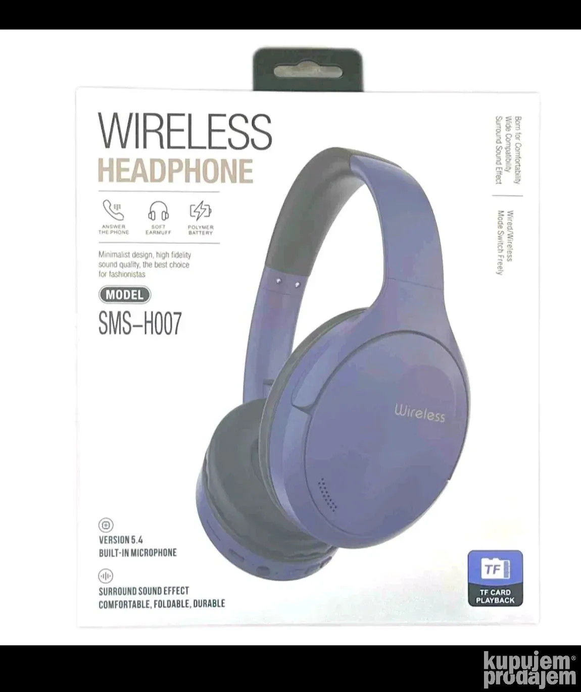 SMS-H007 WIRELESS HEADPHONE